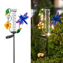 Pluviômetro vewolight com LED Solar Libélula 18 cm