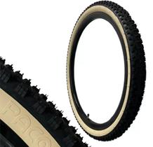 Pneu 29 x 2.10 (54-622) Nomad preto com faixa Bege - Paco Tires Pneu 29 x 2.10 (54-622) Nomad preto com faixa Bege - Paco Tires