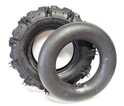 Pneu 4.00-8 Microtratores C /cravos Tratorito P/ Husqvarna Pneu 4.00-8 Microtratores C /cravos Tratorito P/ Husqvarna