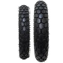 Pneu 90/90-18 + 275-18 St6 Maggion - Cg/ Titan / Fan Par