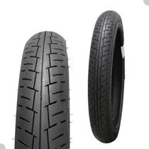 Pneu Aro 18 2.75 Novo Diagonal Moto Titan Fan Cg Start YBR Intruder Dafra 125 150 160 Montagem Sem Camara 42 P Dianteiro