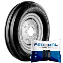 Pneu Aro 18 Maggion 7.50-18 MTF2 + Câmara De Ar AG1418 TR15