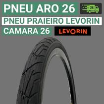 Pneu Aro 26 Bicicleta Pneu Praieiro Aro 26 Pneu 26 x 1.95 Pneu Balão Pneu Slick 30 PSI 50 PSI