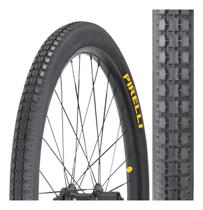 Pneu Aro 26x1 1/2x2 Pirelli Primor Bike Passeio Barra Forte Cor Preto