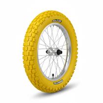 Pneu Bicicleta Aro 20 BMX Freestyle Colorido Amarelo 20x1.95