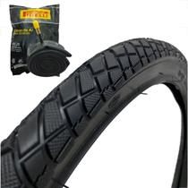 Pneu Bicicleta Shiver Tipo Praieiro Aro 26 X 2.125 Bmx-4 Balão + Camara de ar aro 26 Pirelli