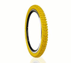 Pneu Bike Aro 20 Parrudo Wind 20x1.75 (47-406) Amarelo Pneu Bike Aro 20 Parrudo Wind 20x1.75 (47-406) Amarelo