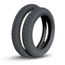 Pneu Biz 125 100 Traseiro e Dianteiro 80-100-14 + 60-100-17 Pneu Biz 125 100 Traseiro e Dianteiro 80-100-14 + 60-100-17