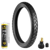 Pneu Bmw F800 Gs Xt660R 90/90-21 54h Stroker Trail Technic + Selante + Bico