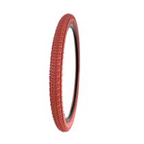 Pneu Color 26x2.10 Parrudo Fox Vermelho Salmão Cinborg Pneu Color 26x2.10 Parrudo Fox Vermelho Salmão Cinborg