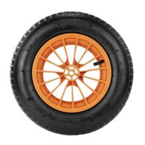 Pneu Com Câmara Tramontina 3.25-8 Polegada Com Roda Plástica 8" Para Carrinho De Mão Pneu Com Câmara Tramontina 3.25-8 Polegada Com Roda Plástica 8" Para Carrinho De Mão