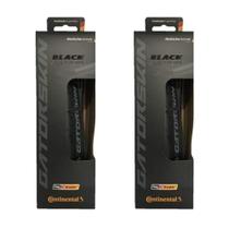 Pneu Continental Gatorskin Black Edition 700x25, conjunto de 2