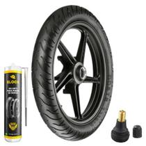 Pneu Dafra Cityclass 200i 100/80-16 50p Tl St500 Vipal + Bico Tr412 + Selante Pneu Dafra Cityclass 200i 100/80-16 50p Tl St500 Vipal + Bico Tr412 + Selante