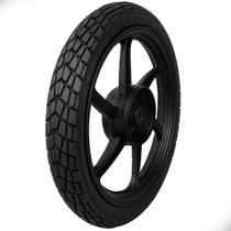 Pneu de Moto Traseiro 80/100-14 Rychlost Com Camara Robust Pneu de Moto Traseiro 80/100-14 Rychlost Com Camara Robust