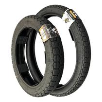 Pneu Dianteiro e Traseiro Panther Biz100 Biz110 Biz125 Pop100 Pop110 Shineray Jet Power - Par Pneu Dianteiro e Traseiro Panther Biz100 Biz110 Biz125 Pop100 Pop110 Shineray Jet Power - Par