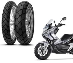 Pneu Dianteiro Traseiro Metzeler Tourance 130/70-13 + 110/80-14 Honda Adv 150