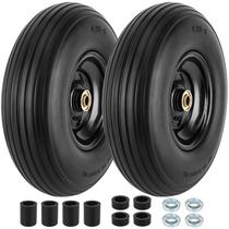 Pneu e roda CMOOD 13" 4.00-6 sólido sem ar, 2 peças Pneu e roda CMOOD 13" 4.00-6 sólido sem ar, 2 peças