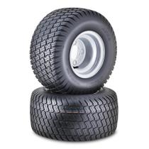 Pneu e roda para cortador de grama WANDA 18x9,5-8 4 lonas, prata Pneu e roda para cortador de grama WANDA 18x9,5-8 4 lonas, prata