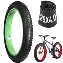 Pneu e tubo Fat Bike Yeesport 26" x 4,0" resistente a perfurações Pneu e tubo Fat Bike Yeesport 26" x 4,0" resistente a perfurações
