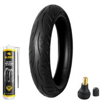 Pneu Fazer 250 Cb 300 Ninja 300 110/70r17 54h Tl M5 Metzeler + Selante + Bico