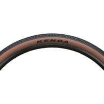 Pneu Kenda flintridge 700x40 gravel tubeless faixa marrom tlr kevlar