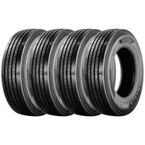 Pneu Longmarch S202 295/80 R22.5 Aro 22.5 152/149L 18PR TL Liso Kit4
