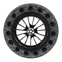 Pneu Maciço Carrinho Mão Borracha Roda Plástica 8"
