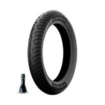 Pneu Michelin 90/90-18 M/C 57s City Extra F/R Tl Sem Câmara + Válvula CG/Todos Modelos Pneu Michelin 90/90-18 M/C 57s City Extra F/R Tl Sem Câmara + Válvula CG/Todos Modelos