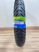 Pneu Michelin Pilot Street 2 80/100-14 49L (Pra uso sem câmara) Traseiro BIZ/POP - Novo