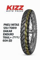 Pneu Mitas 120 70 b19 Dakar Enduro Trail 60h Dianteiro