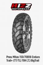 Pneu Mitas 150/70b18 Enduro Trail+ (tt/tl) 70h (t) BigTrail