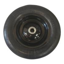 Pneu montado c/ aro metalico e camara de ar 3,50 x 8