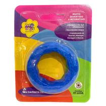 Pneu mordedor slick p 85 mm - azul - pettoys