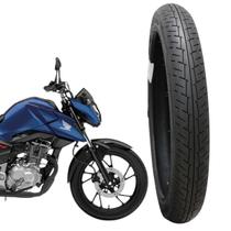 Pneu Moto 2.7518 Dianteiro Titan Fan Cg Start YBR Intruder Dafra 125 150 160 Montagem Sem Camara 42 P
