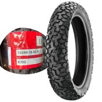 Pneu Moto Kenda Aro 18 Rt36 120/80-18 62p Tt - Traseiro