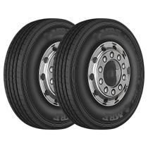 Pneu MRF 275/80 R22.5 Aro 22.5 Steel Muscle S1F4 149/146M Liso Kit2 - MRF TYRES