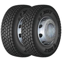 Pneu MRF Steel Muscle S3J4 295/80 R22.5 152/148K 16PR Borrachudo Kit2 - MRF TYRES