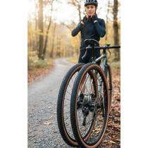 Pneu MTB Aro 29x2.20 Banda Leve Marrom/Preto Aceleração