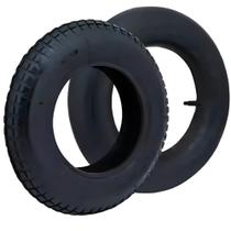 Pneu para Carrinho de Mão Kit Pneu e Câmara 3,25x8 Pneu para Carrinho de Mão Kit Pneu e Câmara 3,25x8