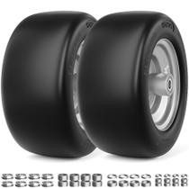 Pneu para cortador de grama RONPOW 11x6.00-5 sem ar, kit com 2 unidades