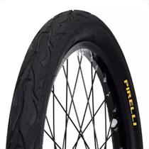 Pneu Pirelli Tornado Beta Aro 26 X 2.125 Flame Fogo Balão Slick Bicicleta Montadinha motorizada