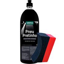 Pneu Pretinho 1,5L Aplicador de Pneu Pretinho Sigma Carro Moto Caminhão