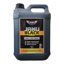 Pneu Pretinho Automotivo Resistente Janu Black 5l Preto