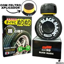 Pneu Pretinho Black Magic Brilho Acetinado Soft99