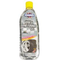Pneu Pretinho Gel Brilho Médio Rodabrill 500g