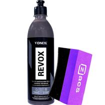 Pneu Pretinho Selante de Pneus Carro Moto Caminhão Revox Vonixx Aplicador de Pretinho Detailer