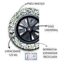 Pneu roda maciço carrinho de mão -eixo universal- Pneu roda maciço carrinho de mão -eixo universal-