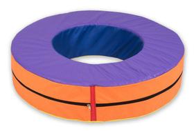 Pneu Sensorial Em Espuma Apoio Para Bebê