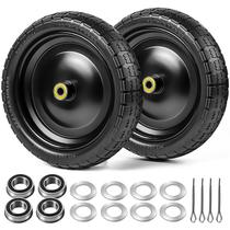 Pneu sólido antifuro Soiiw 13" 4.00-6, kit com 2 unidades