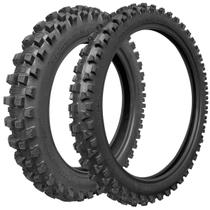Pneu Traseiro 90/100-16 Dianteiro 70/100-19 Borilli Mx 007 Medium Soft Ktm Yz 85